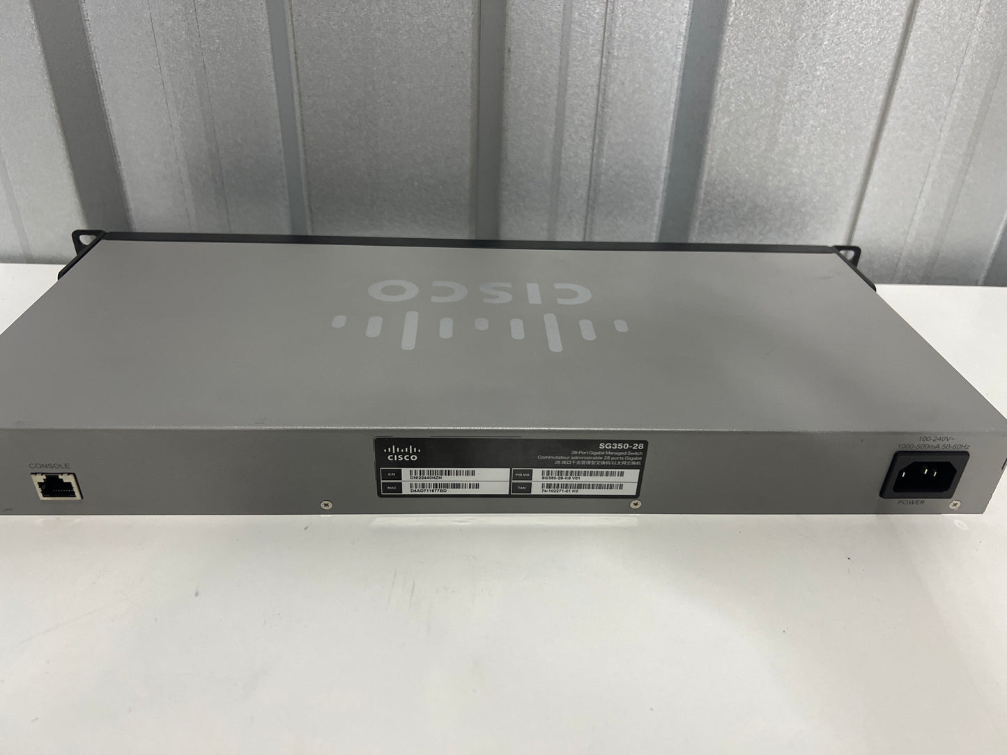 Switch Cisco SG350-28