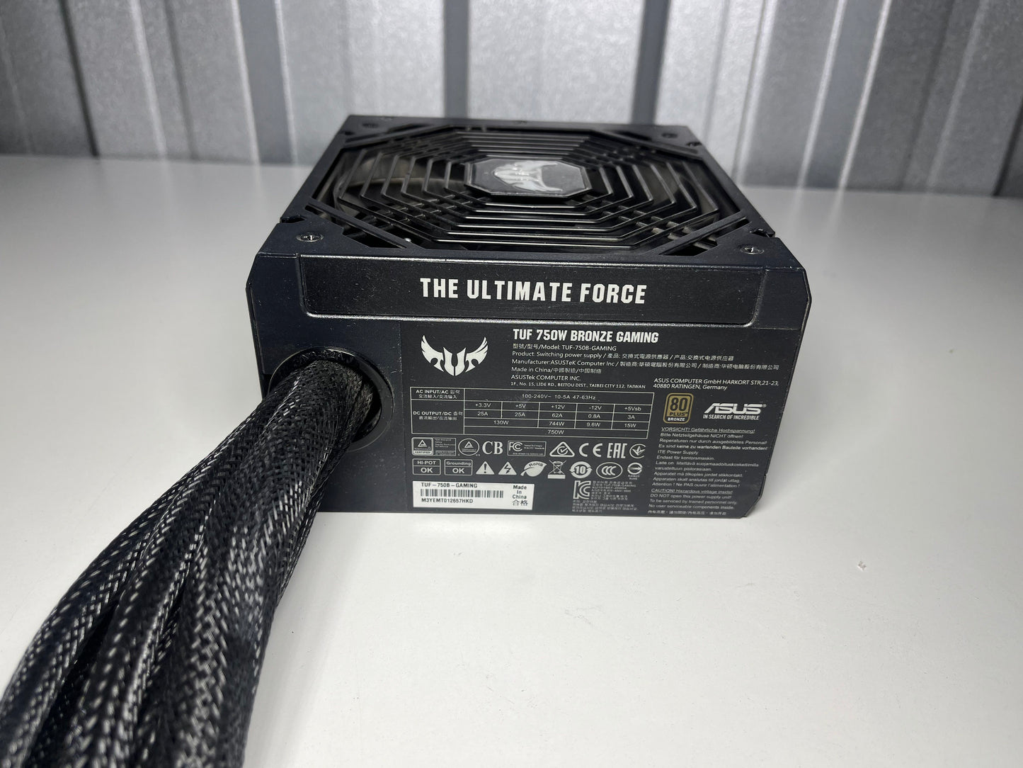 FUENTE DE ALIMENTACION TUF GAMING 750W 80 PLUS BRONZE